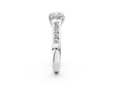 White gold Cushion Solitaire Channel-Set Diamond Engagement Ring with Four-Prong Setting_52