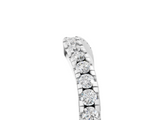 White gold Diamond Pavé Curved Wedding Band_110
