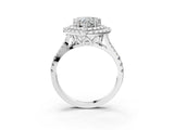 White gold Double Halo Heart Cut Pave Split Shank Prong Set Ring_18