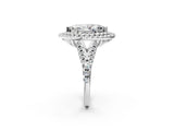 White gold Double Halo Marquise Cut Pave Split Shank Prong Set Ring_17
