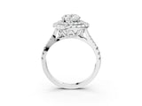 White gold Double Halo Oval Cut Pave Split Shank Prong Set Ring_18