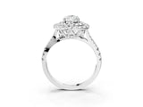 White gold Double Halo Pear Cut Pave Split Shank Prong Set Ring_18