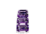 White gold Emerald Cut Amethyst Prong-Set Eternity Band_11