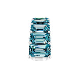 White gold Emerald Cut Blue Topaz Prong-Set Eternity Band_11
