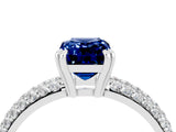 White gold Emerald Cut Cut Diamond Milgrain Marquise Band with Prong Setting_4
