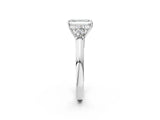 White gold Emerald Cut Diamond Five-Stone Prong Set White Gold Ring_53