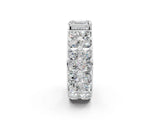 White gold Emerald Cut Diamond Radiant Pavé Mens Ring_2