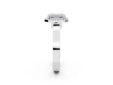 White gold Emerald Halo Pave Split Shank Prong Setting Ring_75