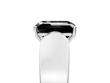 White gold Fancy Black Emerald Cut Diamond Channel Set Solitaire Ring with Four-Prong Setting_17
