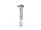 White gold Fancy Black Heart Cut Cut Pave Split Shank Engagement Ring with Four-Prong Setting_14