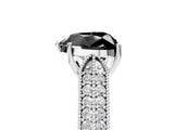 White gold Fancy Black Heart Cut Cut Pave Split Shank Engagement Ring with Four-Prong Setting_17