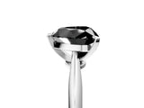 White gold Fancy Black Heart Cut Diamond Solitaire Engagement Ring with Classic Band and Four-Prong Setting_41