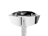 White gold Fancy Black Marquise Cut Halo Diamond Engagement Ring with Split Shank Band and Four-Prong Setting_17