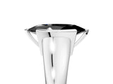 White gold Fancy Black Marquise Cut Solitaire Tension Set Diamond Ring with Split Shank Band_17