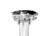 White gold Fancy Black Marquise Cut Three-Stone Diamond Ring with Prong Setting on a Classic Band_29