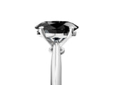 White gold Fancy Black Oval Cut Diamond Solitaire Engagement Ring with Classic Band and Four-Prong Setting_29