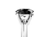 White gold Fancy Black Oval Cut Diamond Solitaire Engagement Ring with Round Band and Four-Prong Setting_101