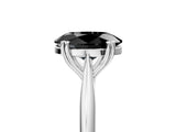 White gold Fancy Black Oval Cut Solitaire Diamond Ring with Six-Prong Setting and Classic Band_47
