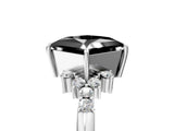 White gold Fancy Black Princess Cut Diamond Ring with Side Stones and Four-Prong Setting_65