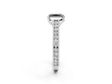 White gold Fancy Black Radiant Cut Cut Pave Band Milgrain Solitaire Ring_21