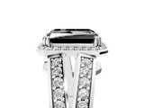 White gold Fancy Black Radiant Cut Diamond Halo Ring with Split Shank Pavé Band and Four-Prong Setting_17