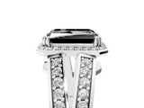 White gold Fancy Black Radiant Cut Diamond Halo Ring with Split Shank Pavé Band and Four-Prong Setting_47