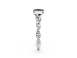 White gold Fancy Black Radiant Cut Solitaire Twisted Pave Band with Four-Prong Setting_17