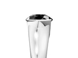White gold Fancy Black Round Cut Solitaire Tension Set Diamond Ring with Split Shank Band_29