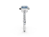 White gold Fancy Blue Asscher  Halo Pavé Diamond Engagement Ring with Four-Prong Setting_28
