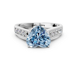 White gold Fancy Blue Heart  Brilliant Channel-Set Solitaire Ring with Four-Prong Setting_20