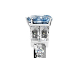 White gold Fancy Blue Heart Cut Diamond Engagement Ring with Baguette Side Stones and Channel Set Band_37
