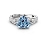 White gold Fancy Blue Heart  Solitaire Pave Split Shank Engagement Ring with Six-Prong Setting_37