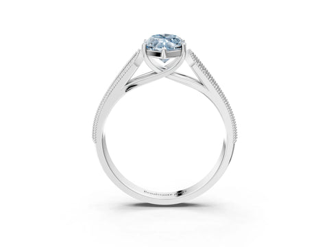 White gold Fancy Blue Marquise Cut Cut Pave Split Shank Engagement Ring with Four-Prong Setting_47