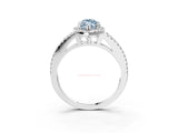 White gold Fancy Blue Marquise Cut Diamond Halo Split Shank Engagement Ring_72