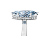 White gold Fancy Blue Marquise  Cut Solitaire Engagement Ring with Four-Prong Setting on a Classic Band_25