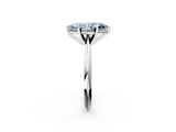 White gold Fancy Blue Marquise  Cut Solitaire Ring with Four-Prong Setting on a Classic Band_46