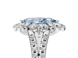 White gold Fancy Blue Marquise  Halo Split Shank Diamond Engagement Ring with Pave Band and Four-Prong Setting_60