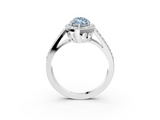 White gold Fancy Blue Marquise  Halo Split Shank Diamond Ring with Four-Prong Setting_35