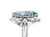 White gold Fancy Blue Marquise  Halo Split Shank Pave Diamond Ring with Petal Prong Setting_32
