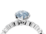 White gold Fancy Blue Marquise  Solitaire Bezel Accent Diamond Engagement Ring with Beaded Band and Four-Prong Setting_59