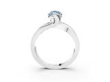 White gold Fancy Blue Marquise  Solitaire Channel-Set Split Shank Ring with Tension Prong Setting_6