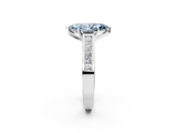 White gold Fancy Blue Marquise  Solitaire Diamond Ring with Channel-Set Band and Four-Prong Setting_5