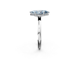 White gold Fancy Blue Marquise  Solitaire Engagement Ring with Cathedral Band and Four-Prong Setting_19