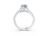 White gold Fancy Blue Marquise  Solitaire Pave Diamond Engagement Ring with Prong Setting_20