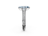 White gold Fancy Blue Marquise  Solitaire Pave Split Shank Engagement Ring with Six-Prong Setting_38