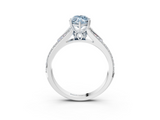 White gold Fancy Blue Marquise  Solitaire Pave Split Shank Engagement Ring with Six-Prong Setting_39
