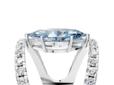 White gold Fancy Blue Marquise  Solitaire Split Shank Pave Diamond Ring_54