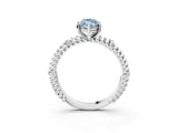 White gold Fancy Blue Marquise  Solitaire Twisted Band Prong Set Engagement Ring_64