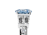 White gold Fancy Blue Oval Cut Diamond Engagement Ring with Baguette Side Stones and Channel Set Band_37