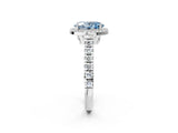 White gold Fancy Blue Oval  Halo Pavé Diamond Engagement Ring with Four-Prong Setting_28